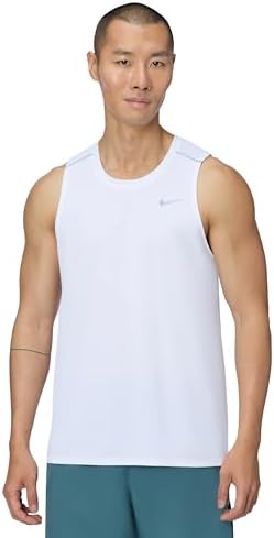 Amazon.com: Nike Men's AeroSwift NN Running Singlet, White/Orange